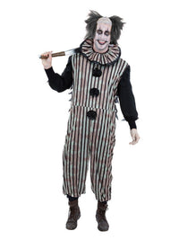 Dark Vintage Clown Costume Dress Loud