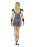 Dark Warrior Costume, Black Dress Loud