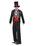 Day of the Dead Costume, Black Dress Loud
