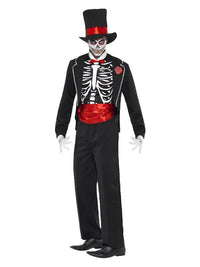 Day of the Dead Costume, Black Dress Loud