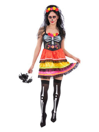 Day of the Dead Fiesta Costume Dress Loud