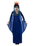 Day of the Dead Sacred Mary Costume, Blue Dress Loud