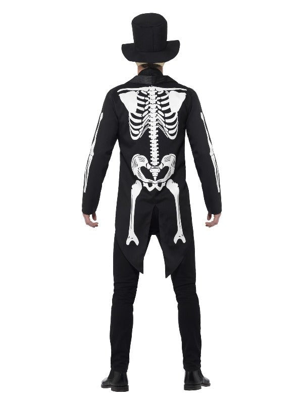 Day of the Dead Señor Skeleton Costume, Black Dress Loud