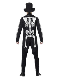 Day of the Dead Señor Skeleton Costume, Black Dress Loud
