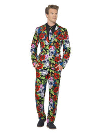 Day of the Dead Suit, Multi-Coloured Dress Loud