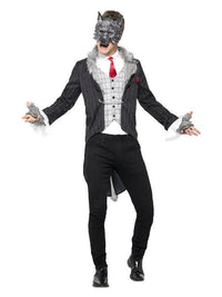 Deluxe Big Bad Wolf Costume, Grey Dress Loud