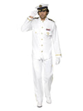 Deluxe Captain Costume, White Dress Loud