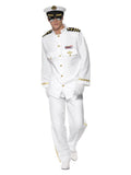 Deluxe Captain Costume, White Dress Loud