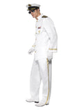 Deluxe Captain Costume, White Dress Loud