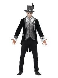 Deluxe Dark Hatter Costume, Black Dress Loud