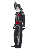 Deluxe Day of the Dead Señor Bones Costume, Black Dress Loud