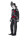 Deluxe Day of the Dead Señor Bones Costume, Black