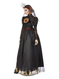 Deluxe DOTD Sacred Heart Bride Costume, Black Dress Loud