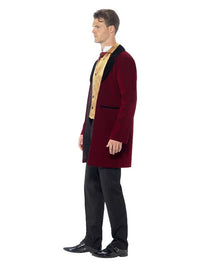 Deluxe Edwardian Gent Costume, Red Dress Loud