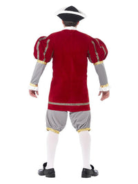 Deluxe Henry VIII Costume, Red Dress Loud