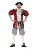 Deluxe Henry VIII Costume, Red Dress Loud