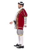 Deluxe Henry VIII Costume, Red Dress Loud