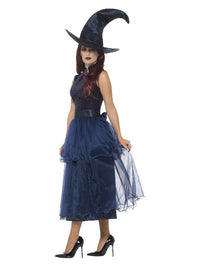 Deluxe Midnight Witch Costume, Blue Dress Loud