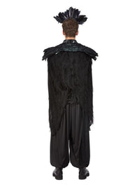 Deluxe Raven King Costume, Black Dress Loud