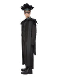 Deluxe Raven King Costume, Black Dress Loud