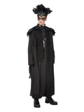 Deluxe Raven King Costume, Black Dress Loud