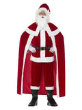 Deluxe Santa Claus Costume with Trousers, Red Dress Loud