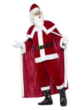 Deluxe Santa Claus Costume with Trousers, Red Dress Loud