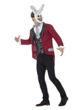 Deluxe White Rabbit Costume, Red Dress Loud
