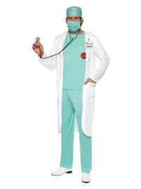 Doctor Costume, Green Dress Loud