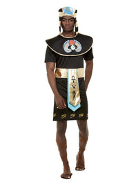 Egyptian King Costume, Black Dress Loud