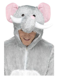 Elephant Costume, Grey Dress Loud