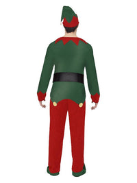 Elf Costume, Red & Green Dress Loud