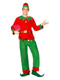 Elf Costume, Red & Green Dress Loud