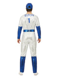 Elton John Deluxe Sequin Baseball Costume Dress Loud