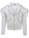 Elton John Feather Jacket Dress Loud
