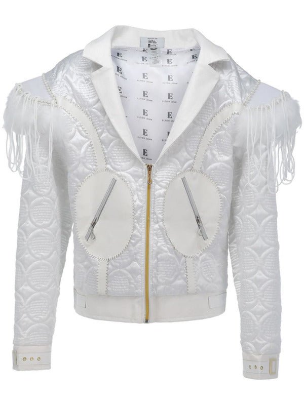 Elton John Feather Jacket Dress Loud
