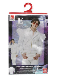 Elton John Feather Jacket Dress Loud