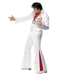 Elvis American Eagle Costume, White Dress Loud