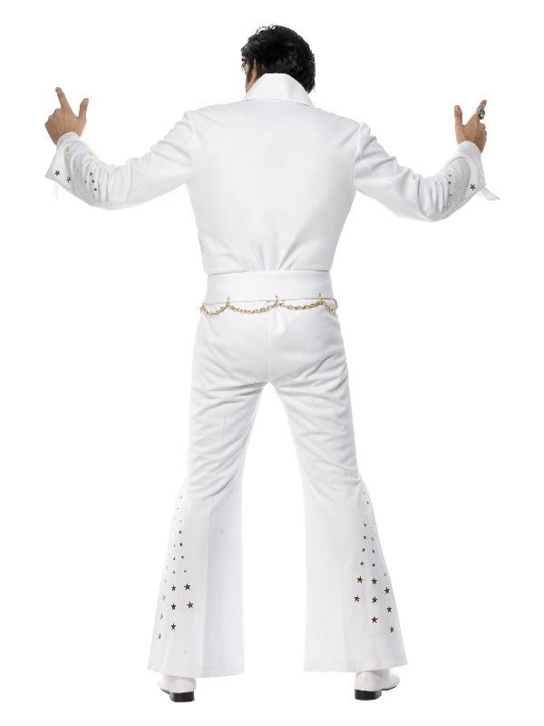 Elvis American Eagle Costume, White Dress Loud