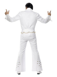 Elvis American Eagle Costume, White Dress Loud