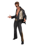 Elvis Black Jumpsuit Dress Loud