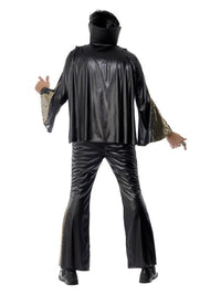 Elvis Costume, Black & Gold Dress Loud