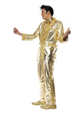 Elvis Costume, Gold Dress Loud