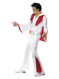 Elvis Costume, White & Red Dress Loud