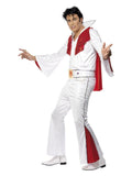 Elvis Costume, White & Red Dress Loud
