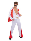 Elvis White Jumpsuit Dress Loud