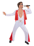 Elvis White Jumpsuit Dress Loud