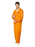 Escaped Prisoner Costume, Orange Dress Loud