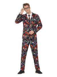 Evil Clown Suit, Multi-Coloured Dress Loud