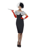 Evil Madame Costume, Black Dress Loud